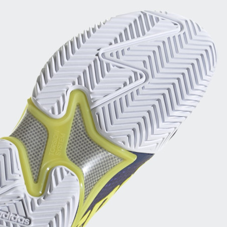 Chaussures ADIDAS Homme BARRICADE Violet / Noir / Jaune AH 2021