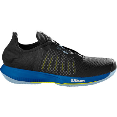 Chaussures WILSON Homme KAOS RAPIDE CLAY Noir / Bleu / Jaune 2022