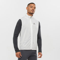 Gillet Running SALOMON Homme LIGHT Veste Blanc / Gris  AH... 2
