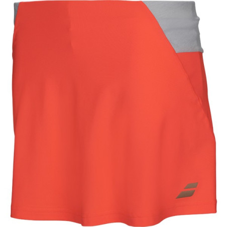 Jupe BABOLAT Fille Skirt Performance Rouge Corail 