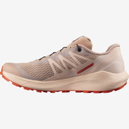 Chaussures Running SALOMON Femme SENSE RIDE 4 W Saumon / Orange AH 2021