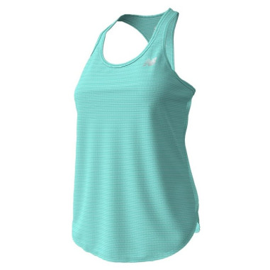 Débardeur Running NEW BALANCE Femme ACCELERATE TANK Bleu PE 2022