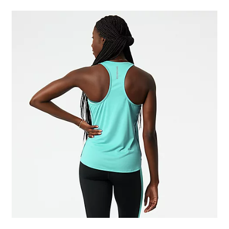 Débardeur Running NEW BALANCE Femme ACCELERATE TANK Bleu PE 2022