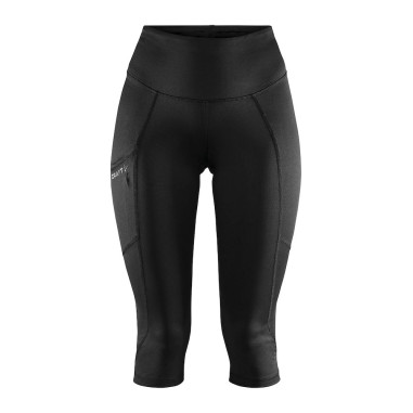 Collant Running CRAFT Femme 3/4 ADV Essence Capri Noir PE 2020
