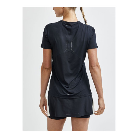 T-Shirt Running CRAFT Femme PRO HYPERVENT Noir AH21