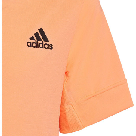 T-Shirt ADIDAS Garçon Junior NEW YORK Orange / Noir AH 2022