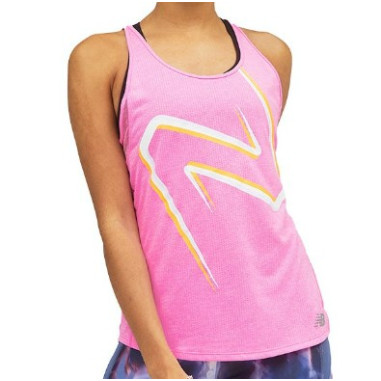 Débardeur Running NEW BALANCE Femme PR IMPT TANK Rose PE 2022