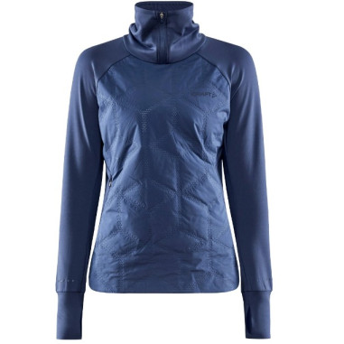 Polaire Demi-Zip Running CRAFT Femme ADV SUBZ Bleu AH 2021