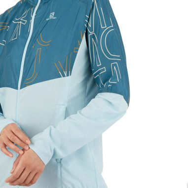 Veste Running SALOMON Femme AGILE FZ HOODIE...