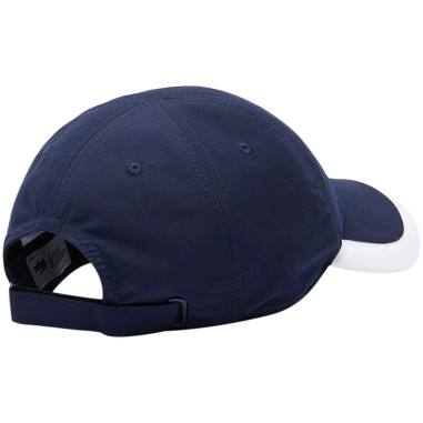 Casquette de baseball avec logo sur le côté - Bleu marine Lacoste