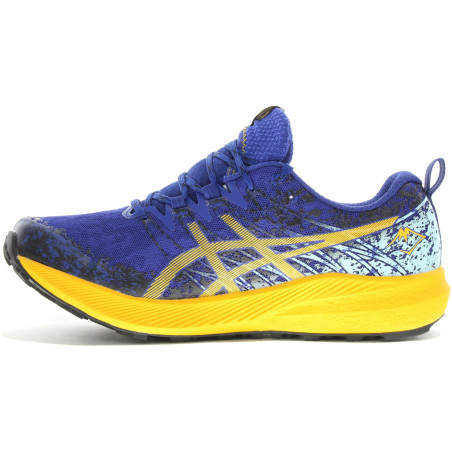 Chaussures Running ASICS Homme FUJI LITE 2  Bleu / Orange AH 2021