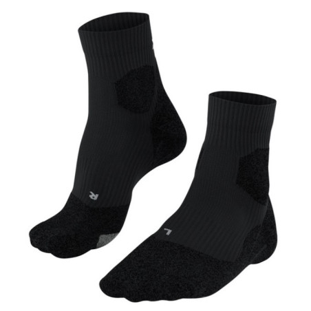 Chaussettes FALKE Homme RU TRAIL GRIP Noire / Grise