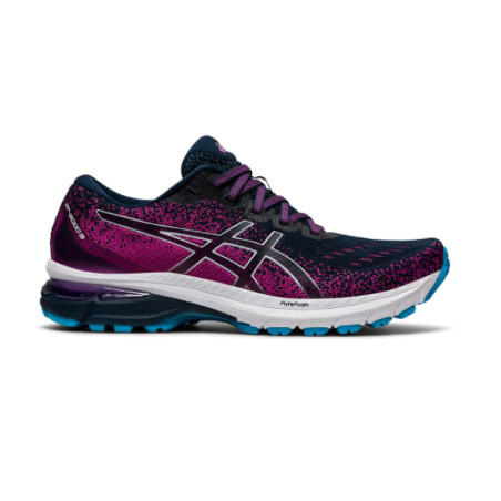 Chaussures Running ASICS Femme GT-2000 8 Violet / Bleu / Blanc PE 2021