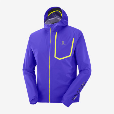 Veste Running SALOMON Homme BONATTI PRO WP JKT Bleu