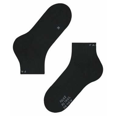 Chaussettes FALKE Homme RU TRAIL Noir AH 2021