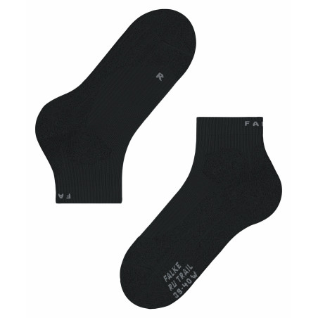 Chaussettes FALKE Homme RU TRAIL Noire