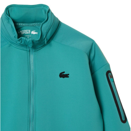 Veste à capuche zippée LACOSTE Femme SPORT Turqoise AH 2023