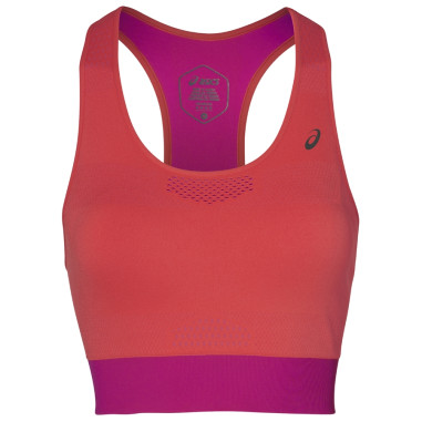 Brassière Running ASICS Cooling Seamless Flash Corail / Rose PE 2019