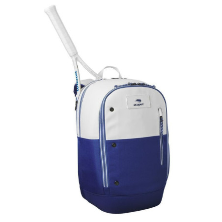 Sac à dos WILSON US OPEN Blanc / Bleu 2023