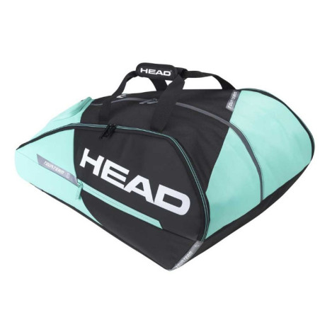Sac de Tennis HEAD TOUR TEAM 9R Noir / Vert PE 2022