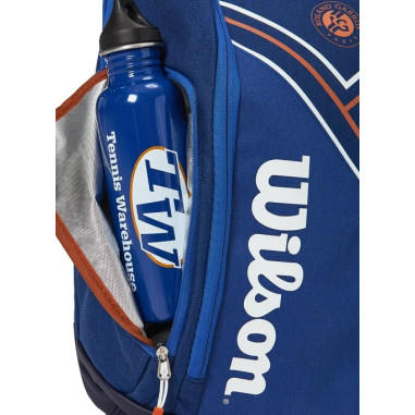 Sac à dos WILSON ROLAND GARROS SUPER TOUR Bleu...