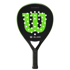 Raquette Padel Junior WILSON Blade Noir / Vert (300 g) 2023
