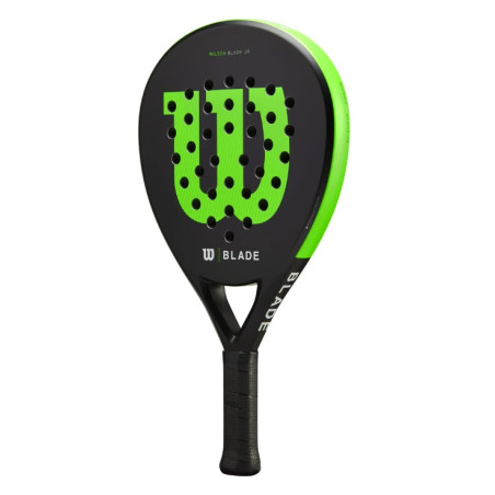 Raquette Padel Junior WILSON Blade Noir / Vert (300 g) 2023