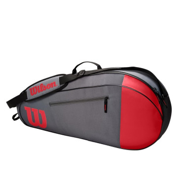 Sac WILSON TEAM 3 Compartiments Gris / Rouge 2021