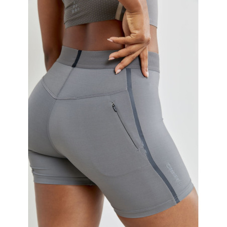 Short Running CRAFT Femme Vent Short Tights Gris PE 2020