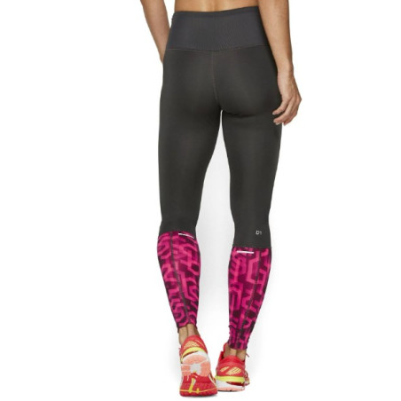 Collant Running ASICS Femme HIGHWAIST TIGHT Gris / Rose AH 2019