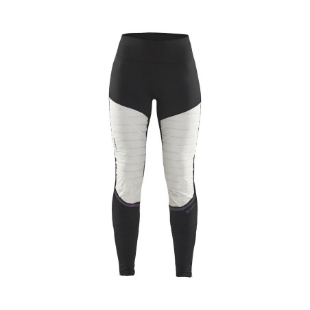 Collant Running CRAFT Femme SUBZERO PADDED Noir / Blanc AH 2019