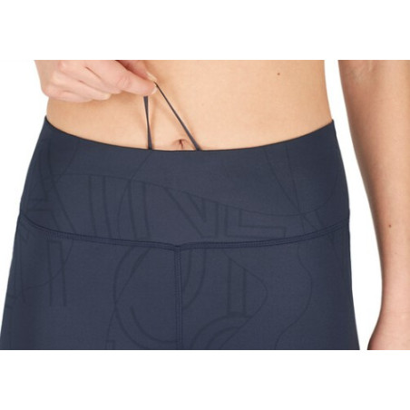 Collant Running SALOMON Femme AGILE LONG Bleu AH 2021