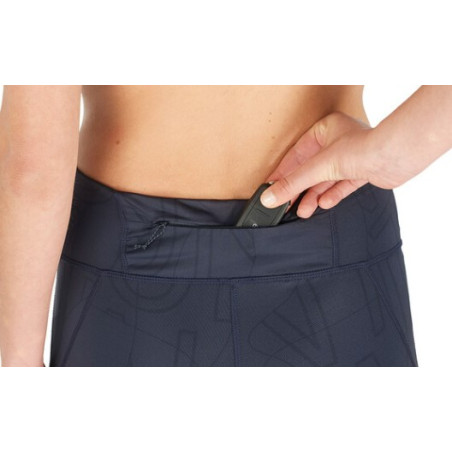 Collant Running SALOMON Femme AGILE Long Tight W Bleu AH 2021