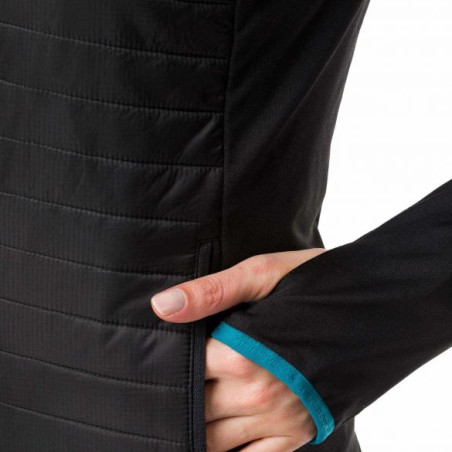 Veste Doudoune Running RAIDLIGHT Femme Activ Hybrid Noir AH 2019