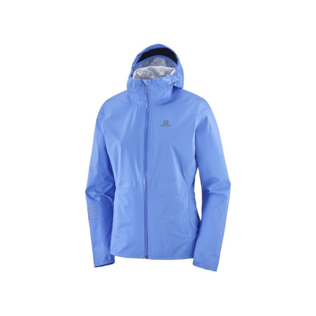 Veste Running SALOMON Femme Lightning WP JKT W Bleu Marina PE 2021