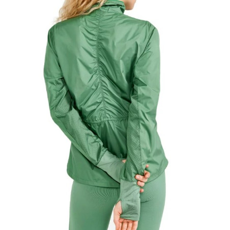 Veste Running Zippée CRAFT FEMME ADV ESSENCE WIND Vert PE 2022