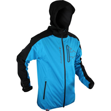 Veste Running RAIDLIGHT Homme RAIDSHELL JACKET EVO Bleue / Noire