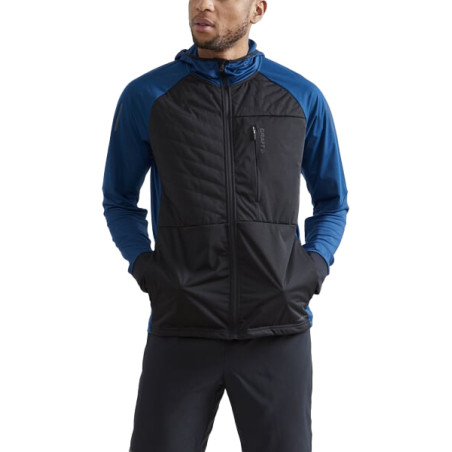 Veste Running CRAFT Hommte ADV Warm Tech Jacke Bleu  / Noir AH 2020