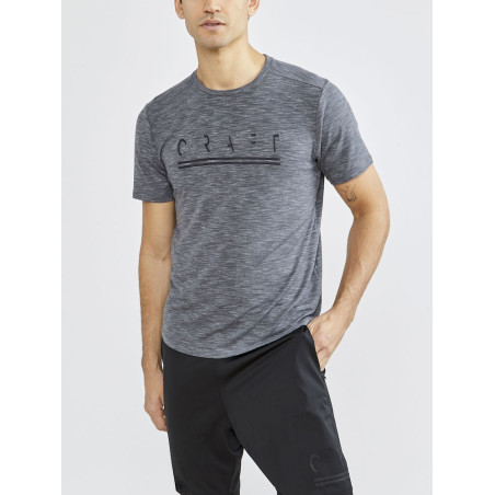 T-Shirt Running CRAFT Homme CORE SENSE SS Gris AH 2020