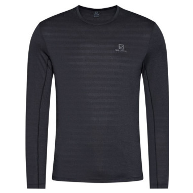 T-Shirt Running Manches Longues SALOMON Homme XA LS Gris AH 2021