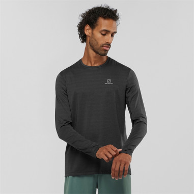T-Shirt Running Manches Longues SALOMON Homme...