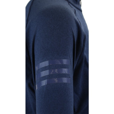 Veste demi-zippée ADIDAS Femme Club Midlayer Marine PE 2018