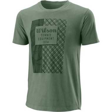 T-Shirt WILSON Homme EQUIP ECO Vert PE 2022