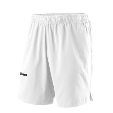Short WILSON Homme TEAM 8" Blanc PE 2023