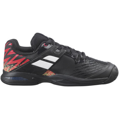Chaussures BABOLAT Garçon PROPULSE All Court Junior Noir / Rouge / Blanc AH 2021