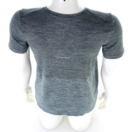 T-Shirt Running ASICS Homme RACE SEAMLESS SS Bleu PE 2021