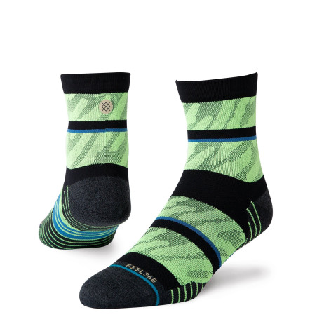 Chaussettes Courtes STANCE Mixte EMBRUN Noir / Vert AH 2021