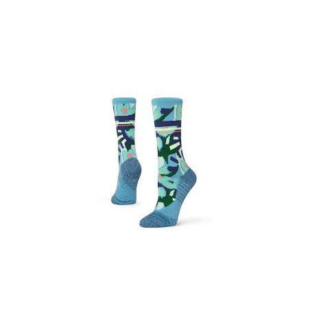 Chaussettes STANCE Femme PETAL PUSHER AT  Bleu / Vert
