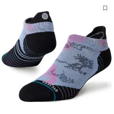 Chaussettes STANCE Femme SOME WHO LIKE TAB Noir / Rose PE...