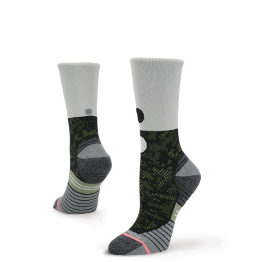 Chaussettes STANCE Femme Run Womens Corral W Gris / Vert AH 2019